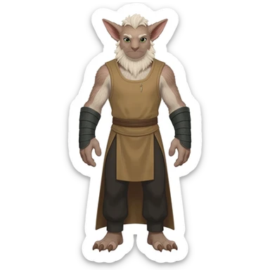 Fionbri-creature by artist Falvie sticker