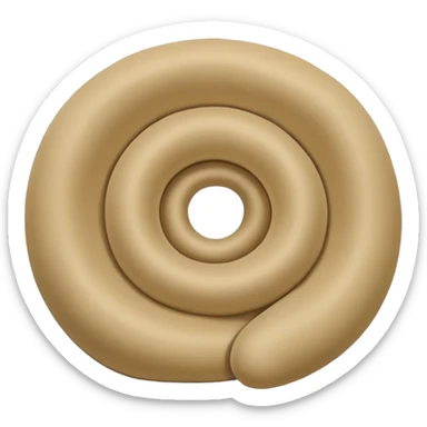 Curled up rug sticker