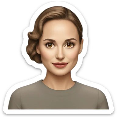 Nathalie Portman sticker