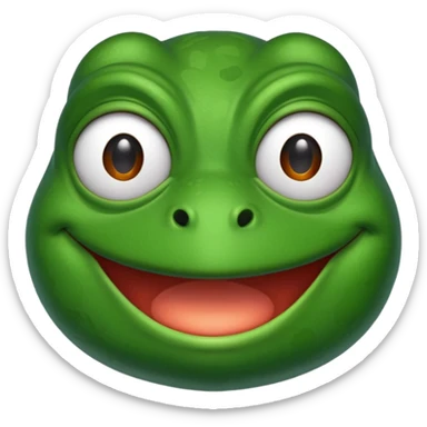meme/pepe-the-frog original sticker