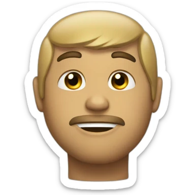 Emoji de buenas noches sticker