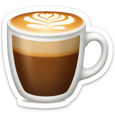 Latte  sticker