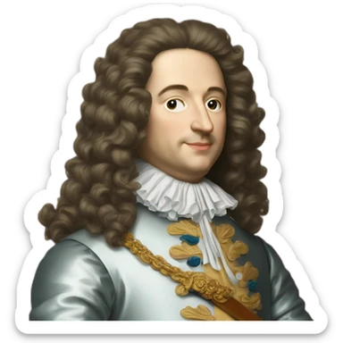 Louis XIV sticker