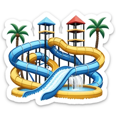 Water park  sticker