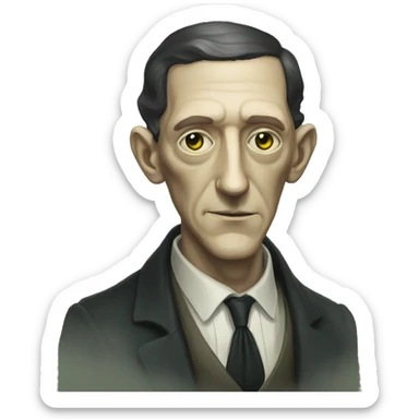 HP lovecraft sticker