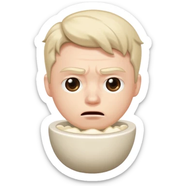 Stark pooping sticker