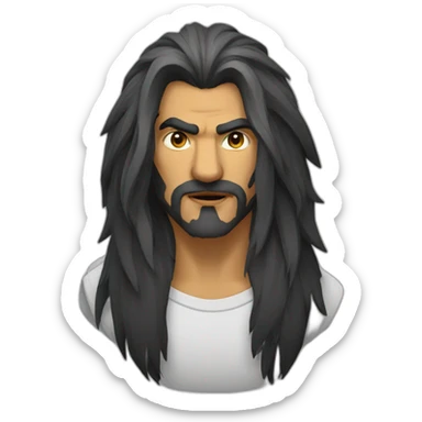 lobo feroz sticker
