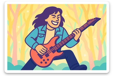 Keep the same vibrant toon style and composition, but make the overall colors much lighter and brighter. Use a pastel and vivid palette, with lighter background and character tones, while keeping the outlines dark and defined. Maintain a wide aspect ratio (16:9), ideal for post-editing. sticker