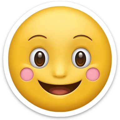 A FE!N emoji sticker