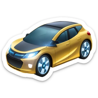 Carro electrónico  sticker