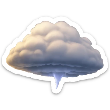 Spike supercell sticker