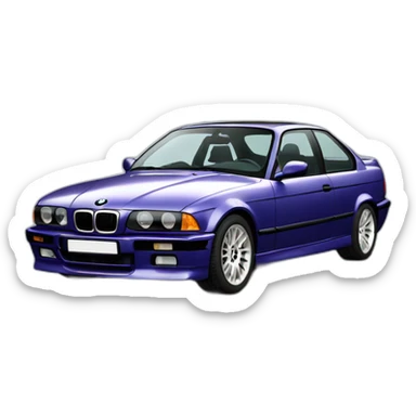 bmw e36 sticker