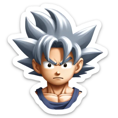 Son goku ultra instinct  sticker