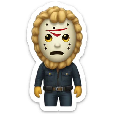 Friday the 13th sticker