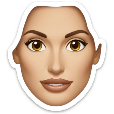 Cindy crawford with beauty mark sticker