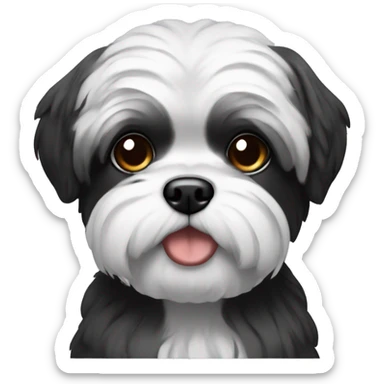 black shih tuz sticker
