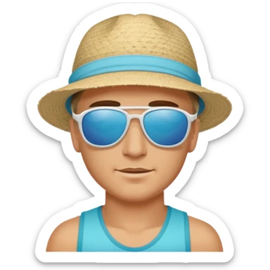 white sportsman on the turks sticker