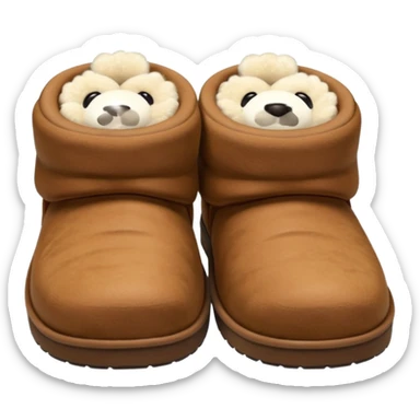 Uggs slippers sticker