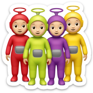 popo sallaya teletubbies sticker