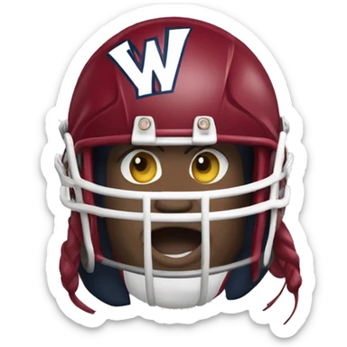 Yay Washington Commanders sticker