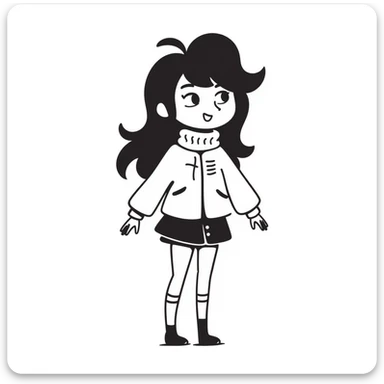 Anime character from 'The Rising of the Shield Hero' sticker