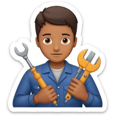  Repairing a tool sticker