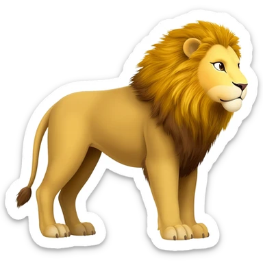 lion of judah sticker