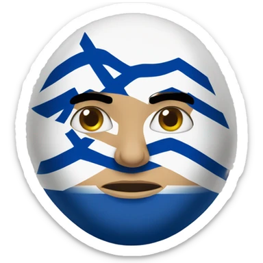 Bandeira de israel sticker