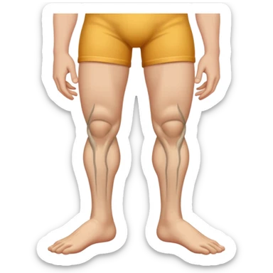 Jambes lourdes sticker