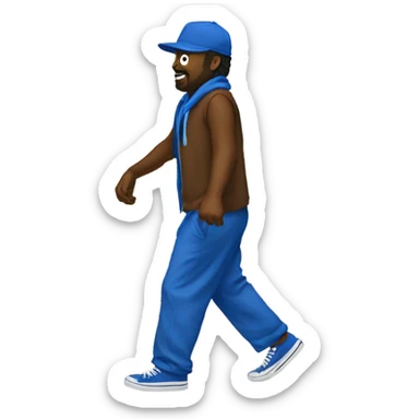 crip walk  sticker