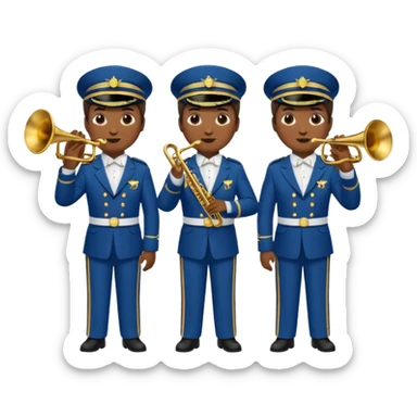 Marching tenors sticker