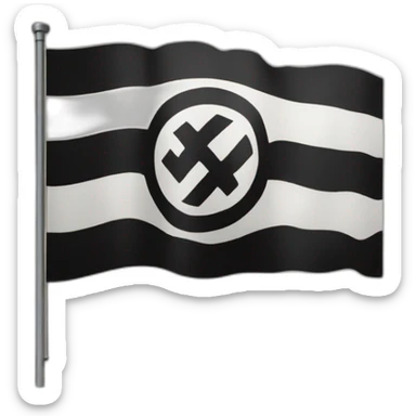 Nazi Germany flag sticker