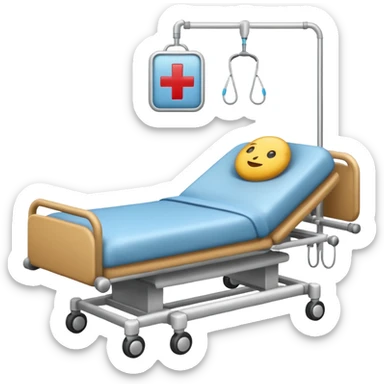 Hospital sticker