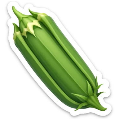 Okra sticker