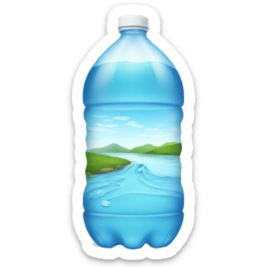 spring water sticker