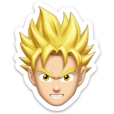 goku ssj sticker