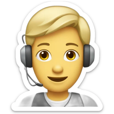 callcentre employee sticker