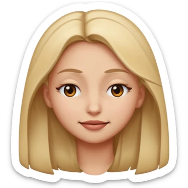 deadly stare one eye emoji girl  sticker