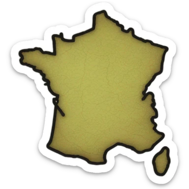 France map sticker