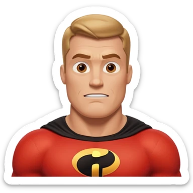 mr incredible sticker