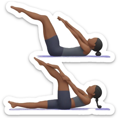 Stretching workouts  sticker