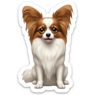 Papillon plié  sticker