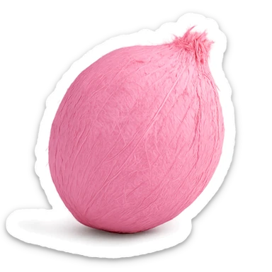 pink coconut sticker