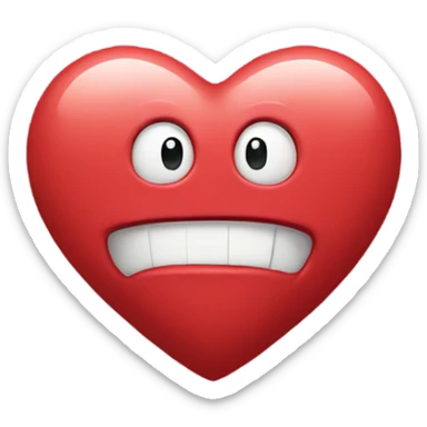 Vibrating heart sticker