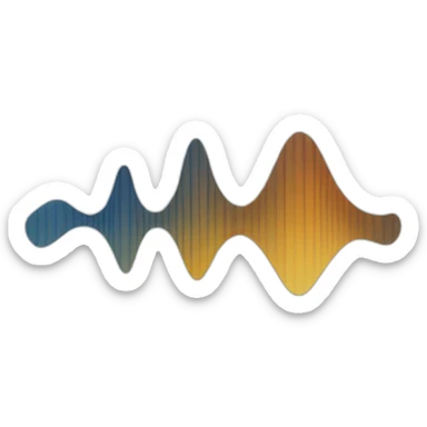 sound wave sticker