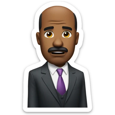 Steve Harvey sad sticker