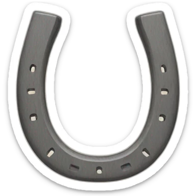 horseshoe sticker