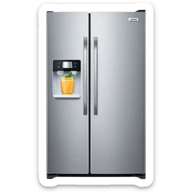 Refrigerator sticker