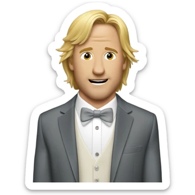 Owen wilson from wedding crashers sticker