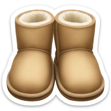 UGG slippers  sticker